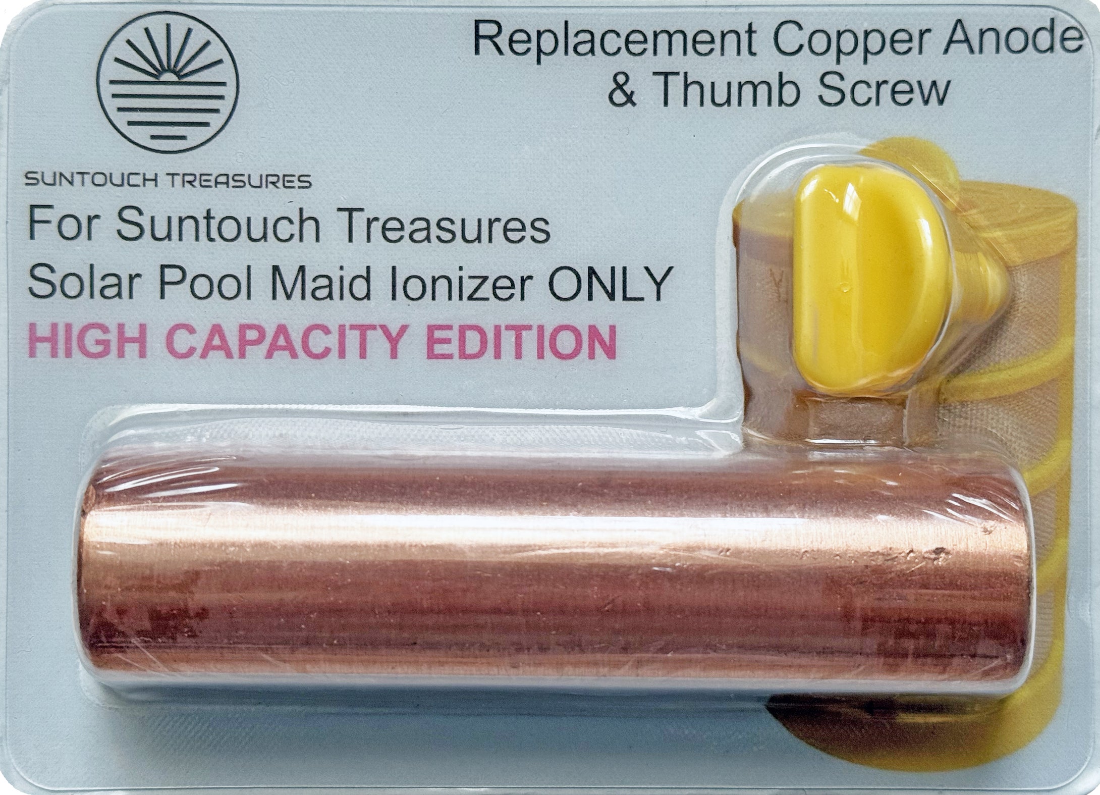 SUNTOUCH TREASURES – Replacement Mineral Cartridge for Solar Pool Maid Mineral System – High Capacity