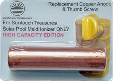 Load image into Gallery viewer, SUNTOUCH TREASURES – Replacement Mineral Cartridge for Solar Pool Maid Mineral System – High Capacity
