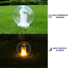 Load image into Gallery viewer, SUNTOUCH TREASURES - Solar Floating Pool Lights, Solar Flame Lights, Outdoor Waterproof Glowing Orb for Pool, Spa, Garden, Bedroom Night Decoration 1 Piece.
