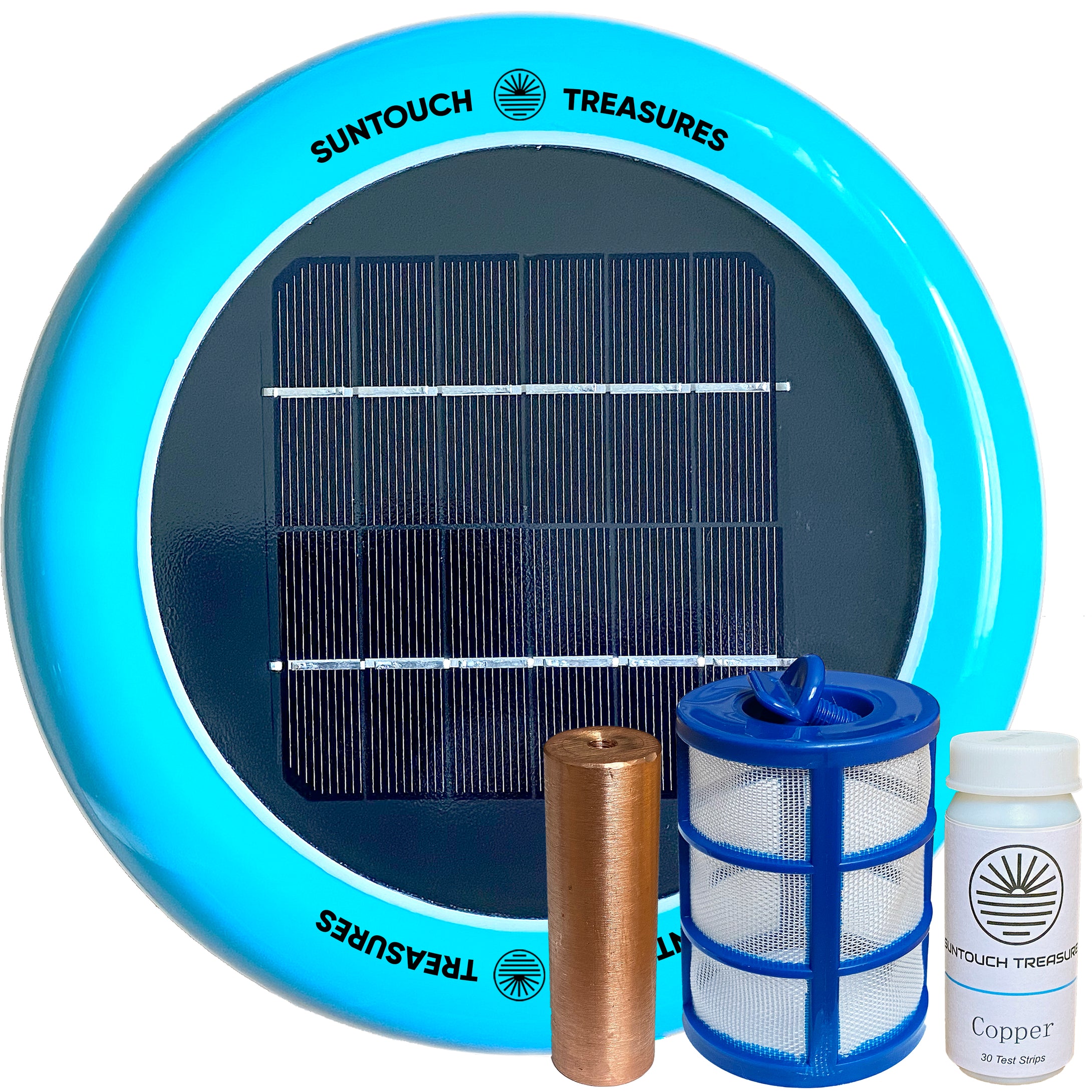 SUNTOUCH TREASURES SOLAR POOL MAID IONIZER - NEW DESIGN UP TO 35,000 gallons
