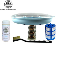 Load image into Gallery viewer, SUNTOUCH TREASURES SOLAR POOL MAID IONIZER - ORIGINAL UP TO 35,000 gallons

